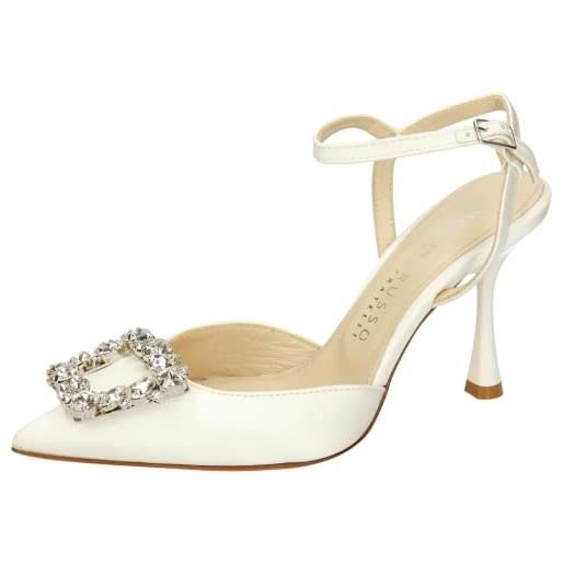 Melvin & Hamilton sophia 1, sandalo con tacco donna, bianco, 38 eu