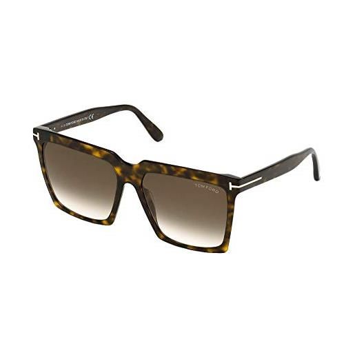 Tom Ford occhiali da sole sabrina-02 ft 0764 dark havana/roviex shaded 58/16/140 donna