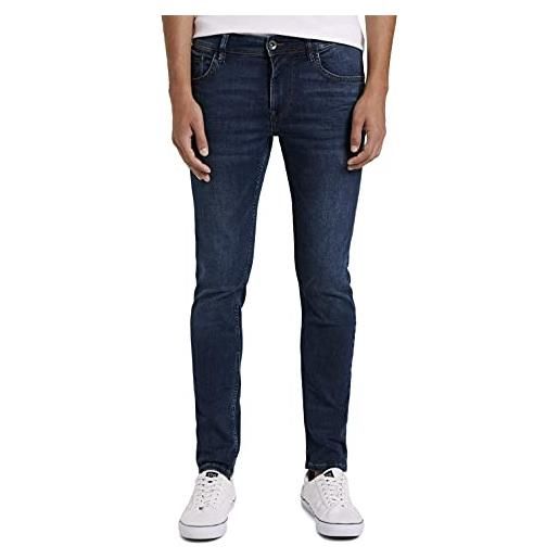 TOM TAILOR Denim jeans, uomo, blu (used dark stone blue denim 10120), 31w / 32l