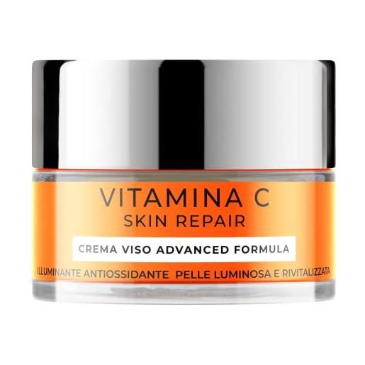 W Wonder Company crema viso vitamina c azione skin repair rassoda, tonifica e rigenera la pelle, 50 ml - wonder company