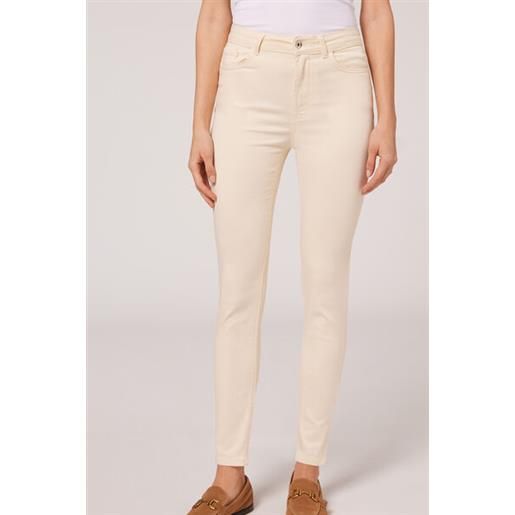 Calzedonia jeans push up skinny a vita alta soft touch naturale