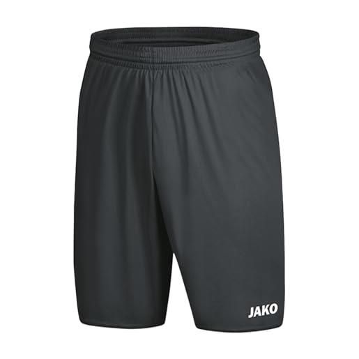 JAKO manchester 2.0, pantaloni sportivi uomo, anthrazit, l