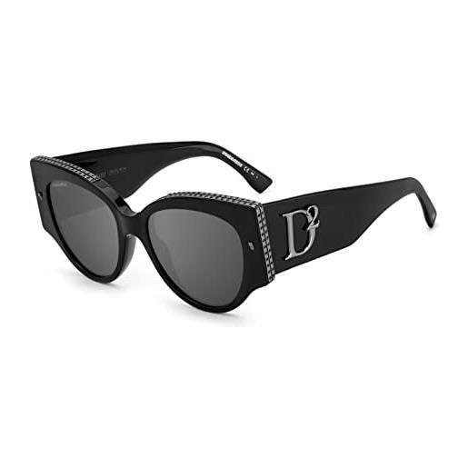 DSQUARED2 dsquared d2 0032/s sunglasses, 807/t4 black, 54 unisex