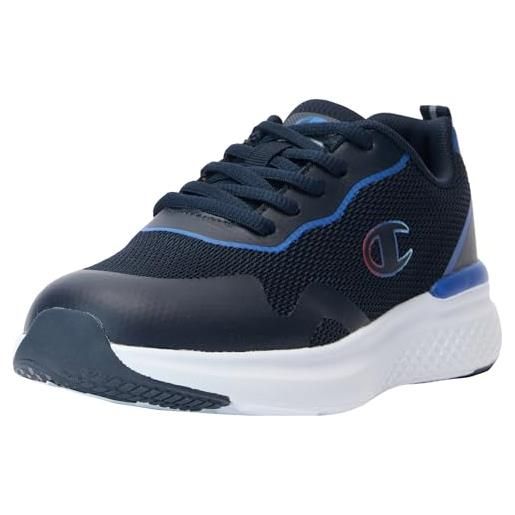 Champion athletic-bold 3 b gs, sneakers, blu marino/royal blu (bs501), 38 eu