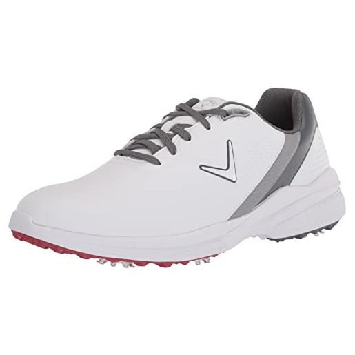 Callaway solana trx v2, scarpe da golf uomo, bianco/grigio, 50 eu