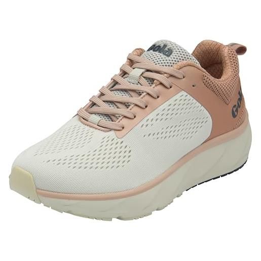 Gola ultra speed, scarpe per jogging su strada donna, arcade bianco perla rosa navy, 40 eu