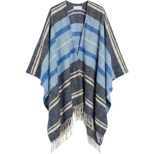 iBlues poncho con frange