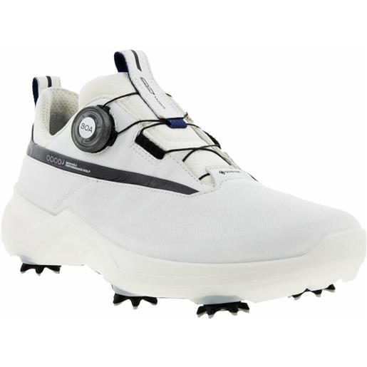 Ecco biom g5 boa mens golf shoes white/black 47
