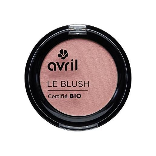 Avril aprile blush certificato bio rosa perlato 2,5 g