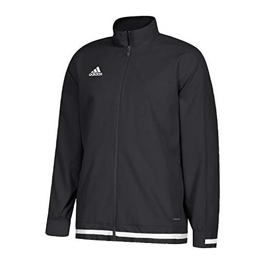 adidas team 19, giacca da rappresentanza uomo, black/white, xl