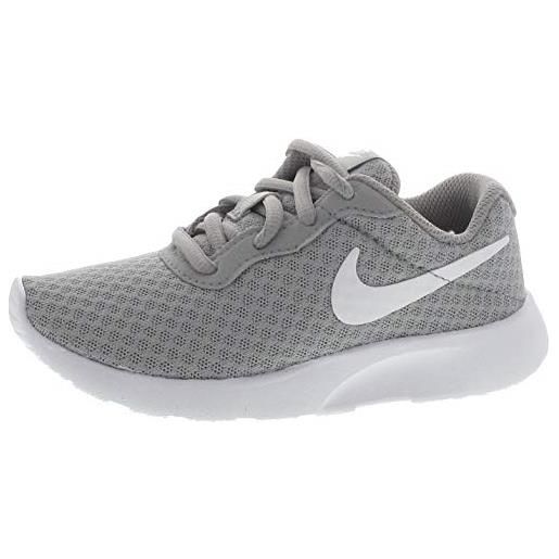 Nike tanjun (ps): scarpe da corsa per bambini, grigio (gris (wolf grey / white white)), 30