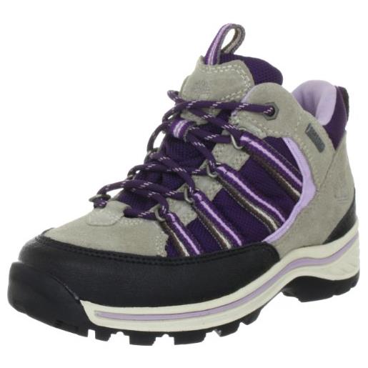 Timberland mahoosc gtx 271r, scarpe da escursionismo ragazza, grigio (grau (light grey with purple)), 34