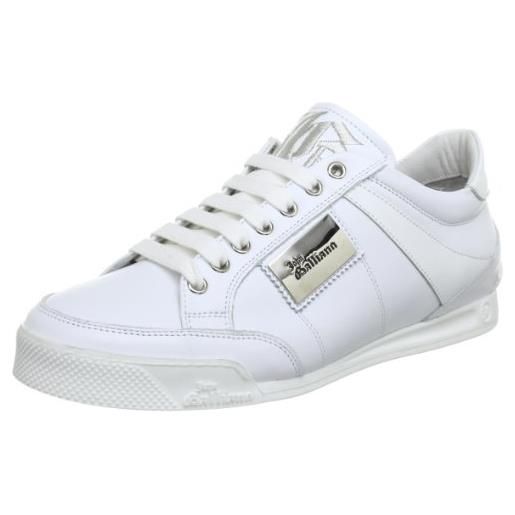 John Galliano 640864, sneaker uomo, bianco (weiß (weiß 3)), 42