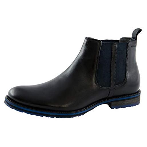 Marc Shoes ferris, stivaletti chelsea uomo, braun cow leather t d moro 00942, 40 eu