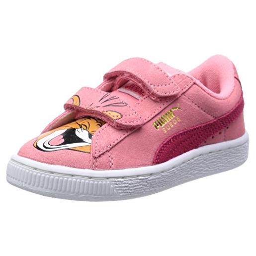 Puma t&j tom, sneaker ragazza rosa rose (salmon rose/virtual pink) 28