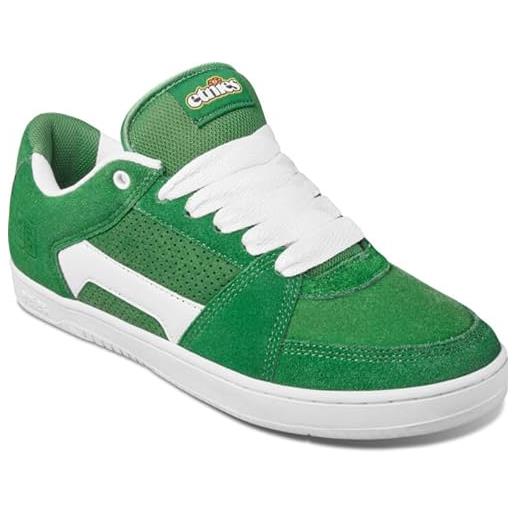 Etnies mc rap lo, scarpe da skateboard uomo, verde bianco, 36.5 eu