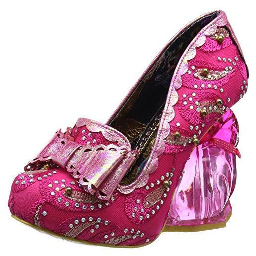 Irregular Choice. Hoppity - scarpe con tacco donna, rosa (pink (pink)), 41