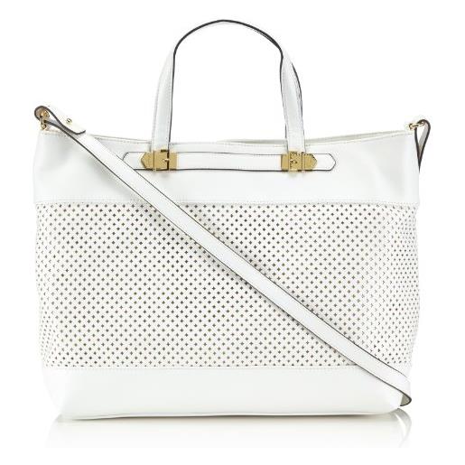 blugirl handbags two handles bag, borsa a mano donna, bianco (white - white), 39x31x10 cm (b x h x t)
