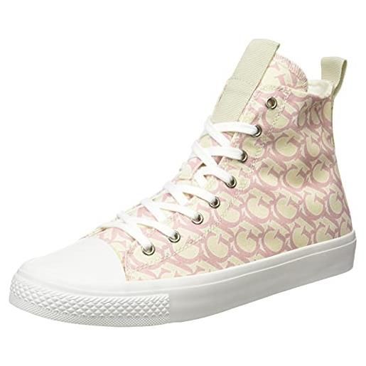 Guess ederla hi, scarpe da ginnastica donna, pink, 35 eu