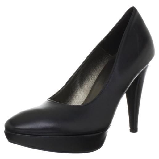 s.Oliver selection 5-5-22423-39, scarpe col tacco donna, nero (schwarz (black leather 3)), 39