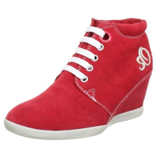 s.Oliver casual 5-5-25103-30, sneaker col tacco donna, rosso (rot (chili 533)), 37