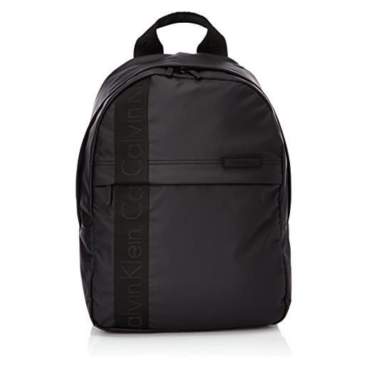 Calvin Klein urban 2 backpack, zaino uomo, nero (noir (990 black), taglia unica