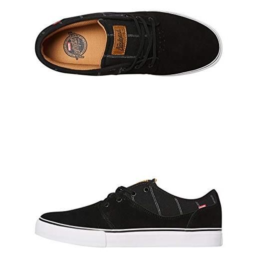 Globe mahalo, scarpe da skateboard uomo, nero (black/pinstripe 20464), 39 eu