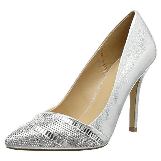 Aldo. Cavazzana - scarpe con tacco donna , argento (silver (silver / 81)), 39