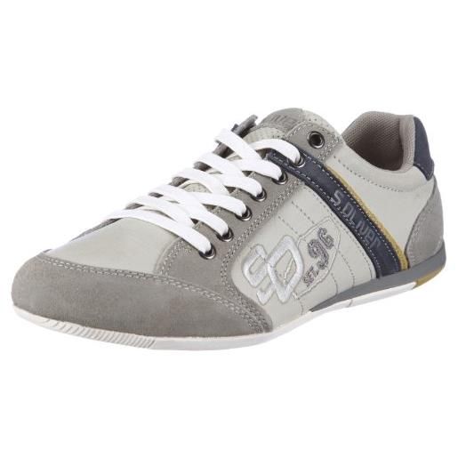 s.Oliver casual 5-5-13612-28, scarpe basse uomo, grigio (grau (dark grey comb 210)), 44