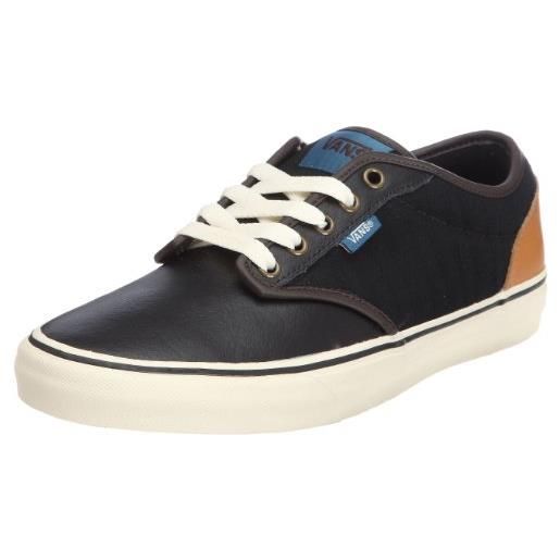 Vans atwood vkc46j1, sneaker uomo, nero (schwarz (black/sudan/antique)), 38.5