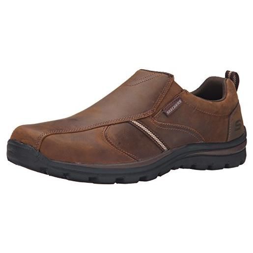 Skechers (skees) - superior- misko, scarpa tecnica da uomo, marrone (cdb), 43
