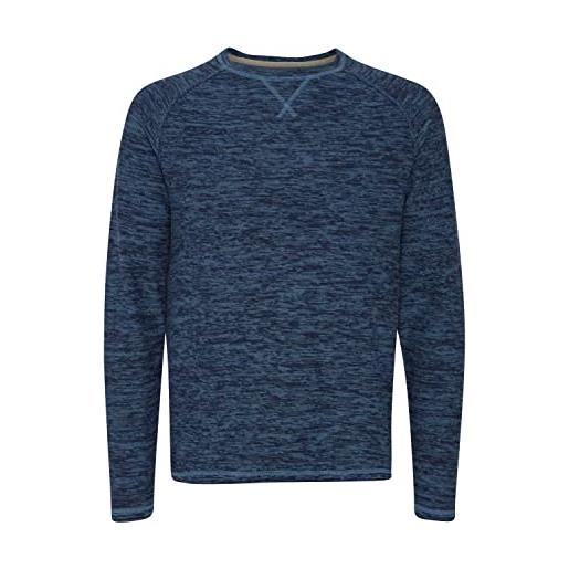 Blend maglione in maglia, 184025/copen blue, 3xl plus uomo