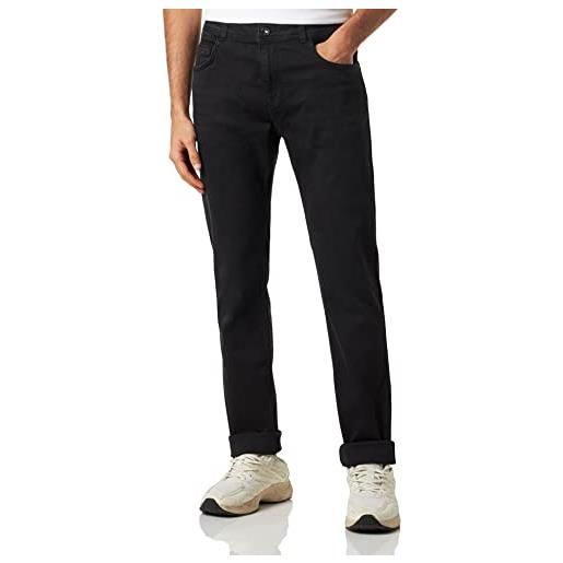 Sisley trousers 4n3hse00o jeans, black denim 800, 33 uomini