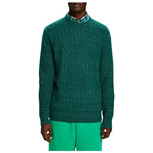 ESPRIT 103ee2i301 pullover, 310/green, m uomo