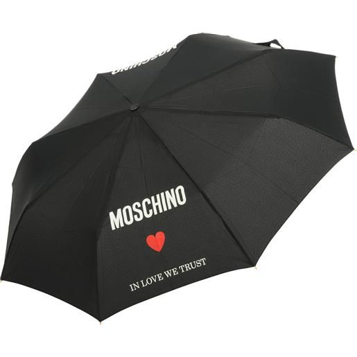Moschino ombrello openclose in love we trust