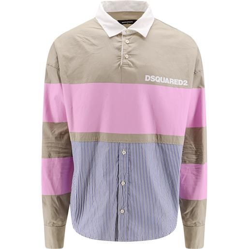 Dsquared2 camicia rugby hybrid