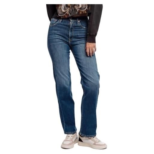 REPLAY wa463 reyne power stretch jeans, medium blue 009, 30w / 30l donna