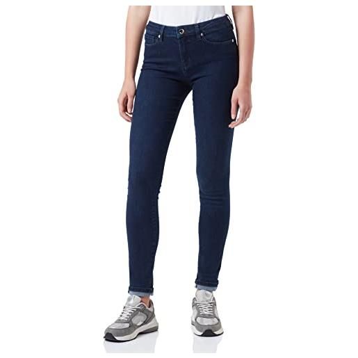 Love Moschino moschino superstretch blue denim jeans, 33 donna