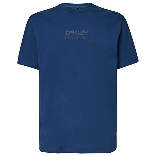 Oakley everyday factory pilot maglietta a maniche corte da uomo, blu 2022