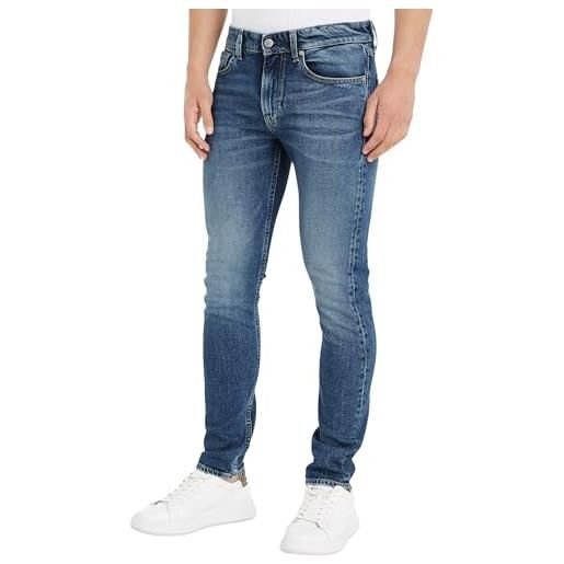 Calvin Klein Jeans slim taper j30j324193 pantaloni di jeans, denim (denim medium), 31w / 30l uomo