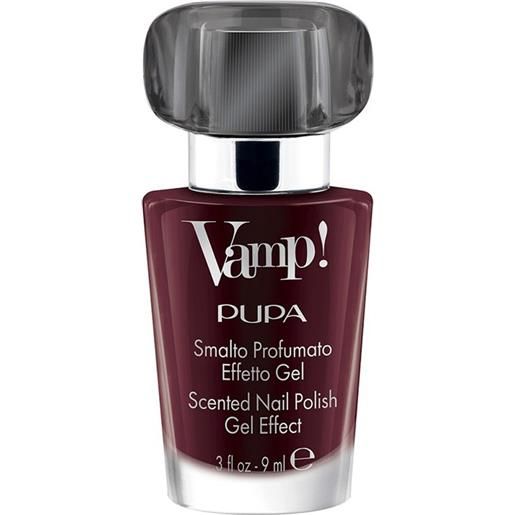 Pupa smalto vamp!- 3b101a-304. Intrepid-red-black