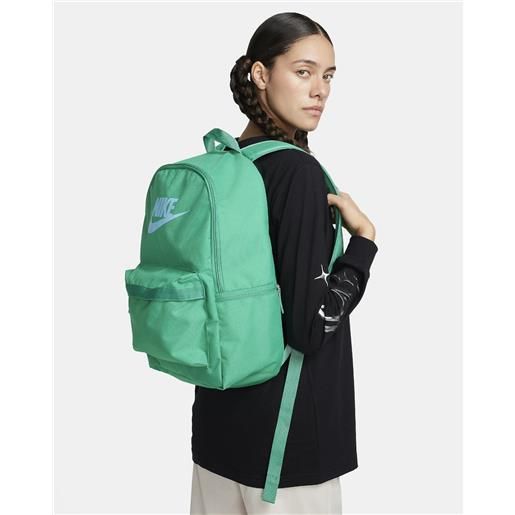 Nike zaino bag backpack verde unisex heritage dc4244-324