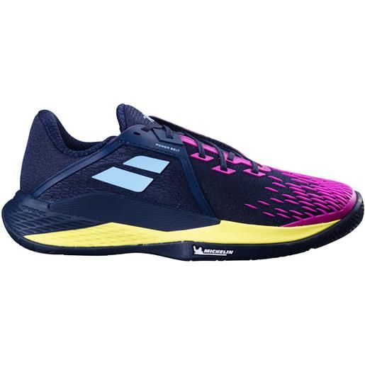 Babolat scarpe da tennis da uomo Babolat propulse fury 3 ac m dark blue/pink aero eur 42