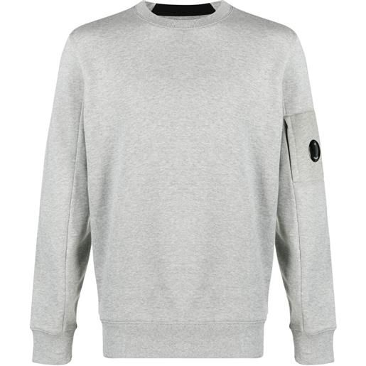 C.P. Company maglione con applicazione - grigio