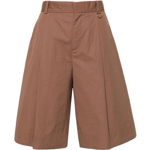 AERON shorts sartoriali bristol - marrone