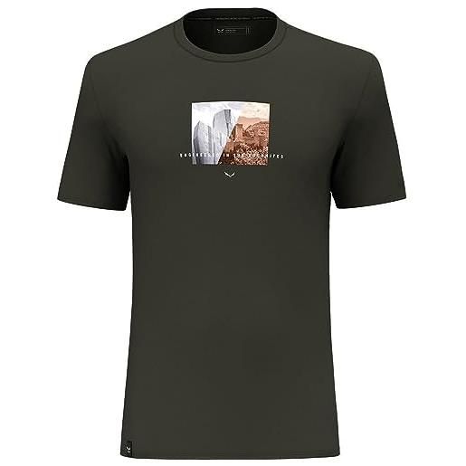 Salewa pure design dry t-shirt uomo pure design dry t-shirt m (confezione da 1)