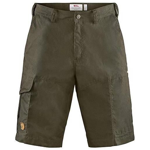 FJALLRAVEN karl pro shorts m, pantaloncini uomo, verde (oliva scuro), 52