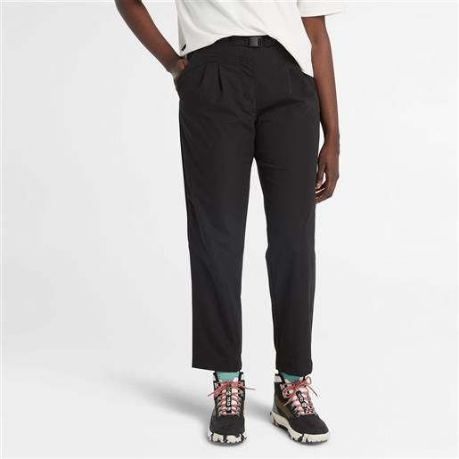 Timberland pantaloni resistenti e idrorepellenti da donna in colore nero colore nero