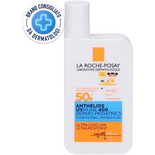 LA Roche Posay-Phas (L'Oreal) la roche-posay anthelios fluido uvmune dermo-pediatrics invisibile spf 50+ 50 ml crema solare