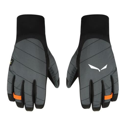 Salewa ortles tirol. Wool® responsive gloves men, black out/4570, 9/l